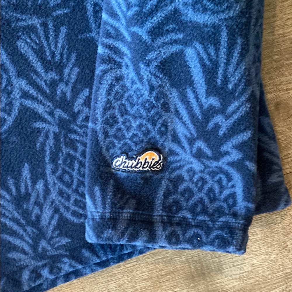 Blue Pineapple Pattern Pullover Chubbies Large - image 2